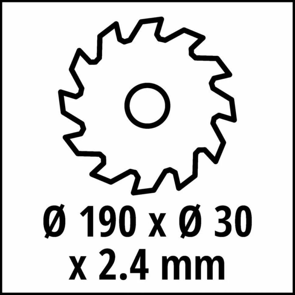 Diskinis pjūklas Einhell TC-CS 1410; 1410 W; 190 mm