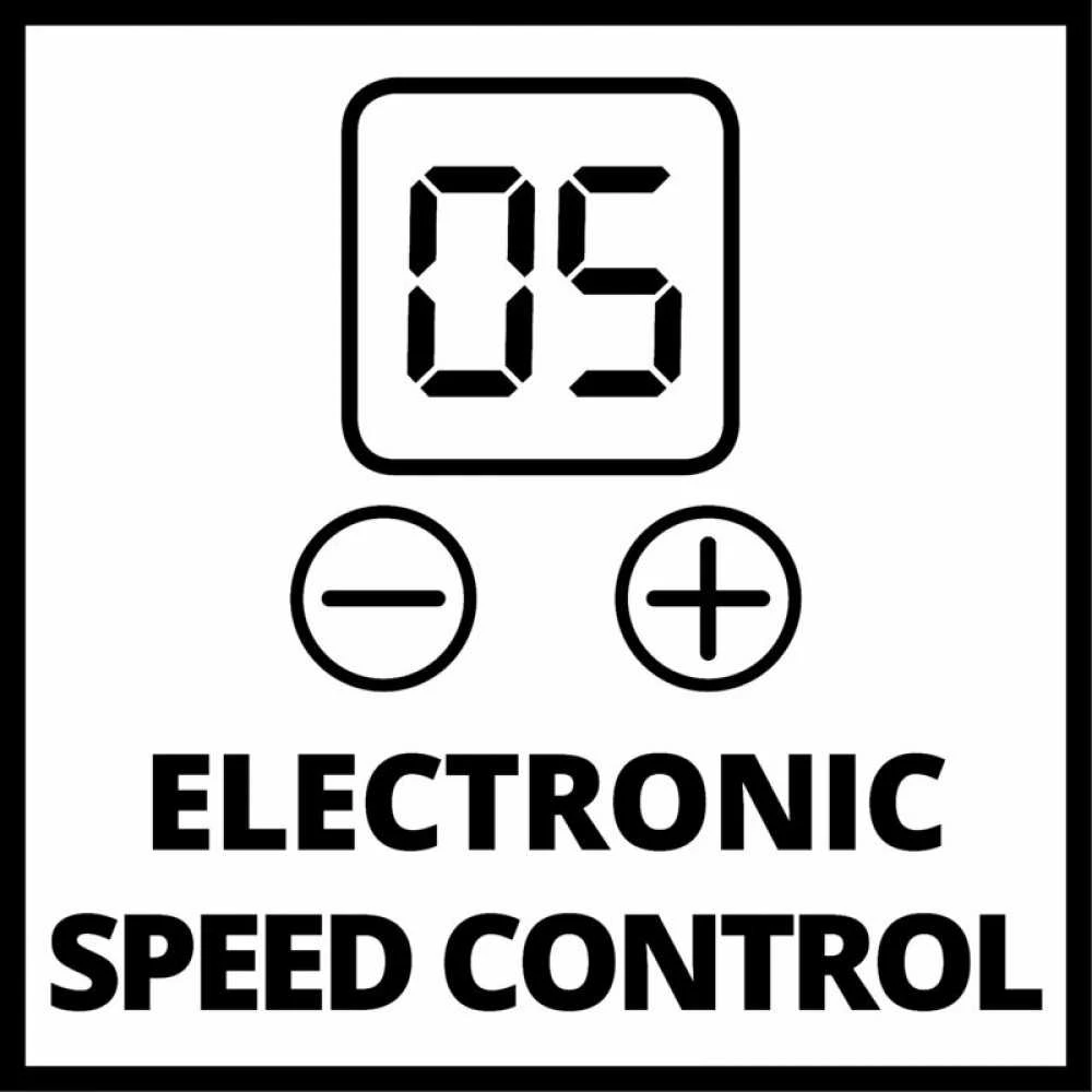 Einhell šlifuoklio elektroninis greičio reguliavimas