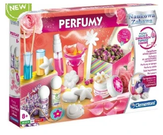 Eksperimentu komplekts Clementoni Laboratorio de Perfumes, daudzkrāsaina