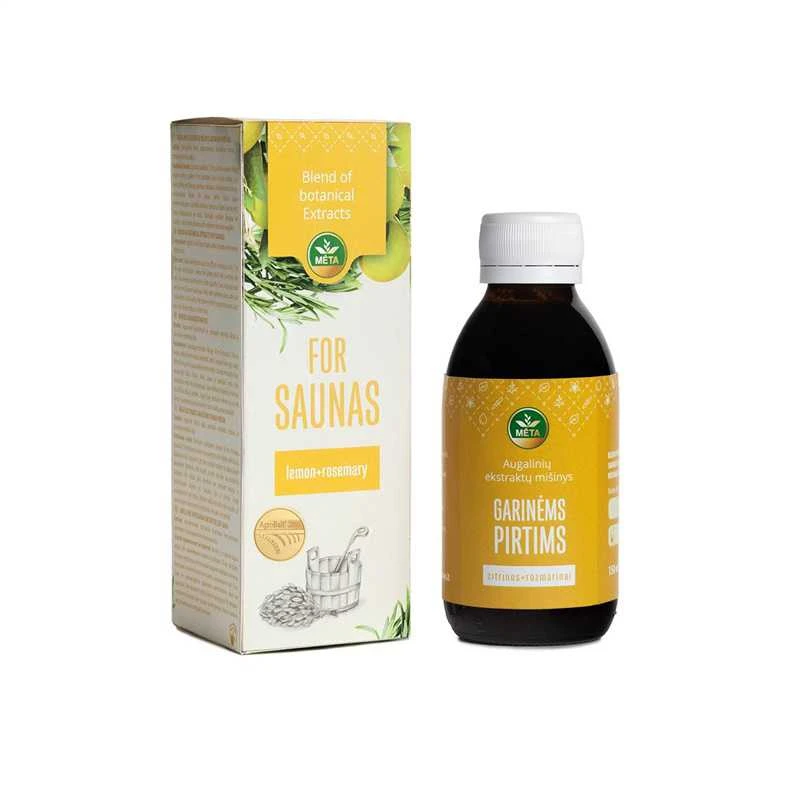 Ekstrakts tvaika vannām Mėta, 150 ml