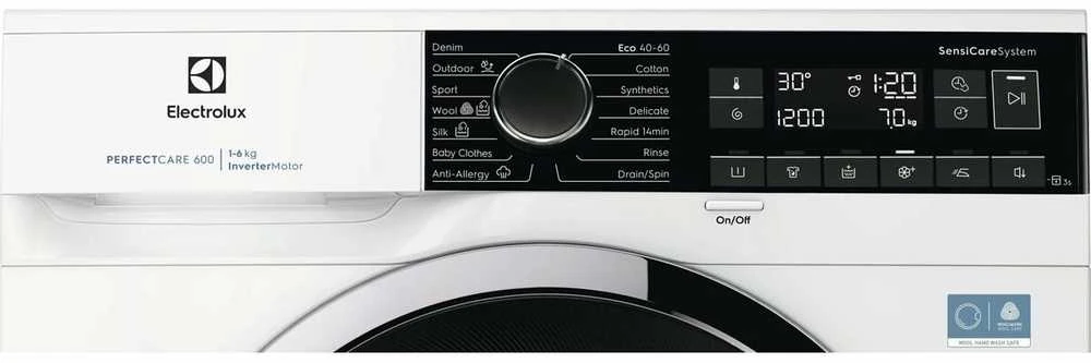 Skalbimo mašina Electrolux 600 serija, SensiCare, EWS6226CE, 6kg