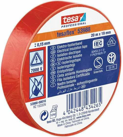 IZOLIACINĖ JUOSTA TESAFLEX-7000V/20X19/R TESA