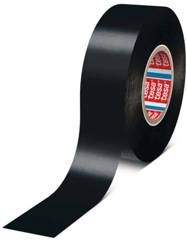 Izoliacinė juosta Tesaflex, juoda, 50 mm x 33 m