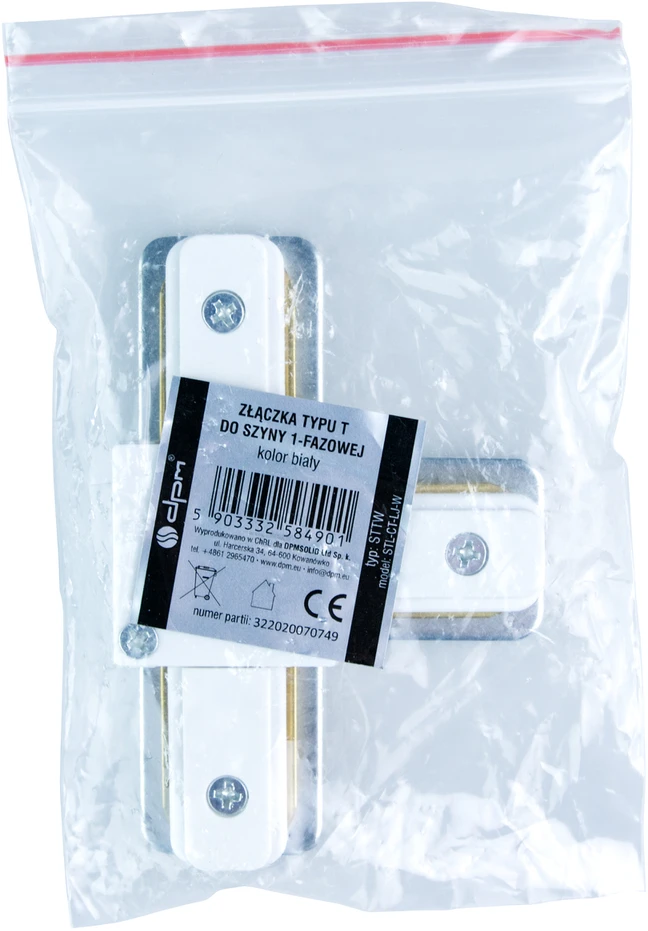 Elektrības pieslēgums sliežu sistēmai DPM X-Line PROFILE RECESSED T-CONNECTOR, -, 0