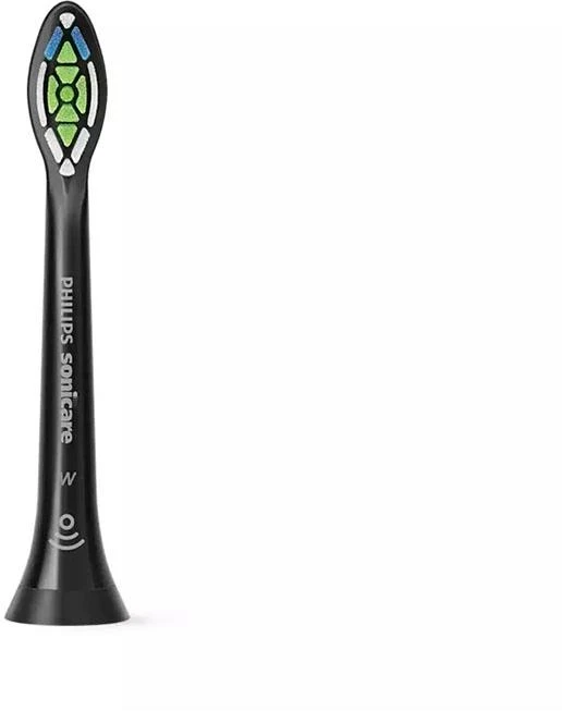 8 dalių šepetėlių galvučių pakuotė Philips Sonicare Optimal White HX6068/88, Juodos spalvos