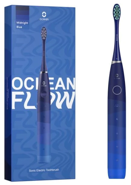 Elektrinis dantų šepetėlis Oclean Flow, mėlynos spalvos.