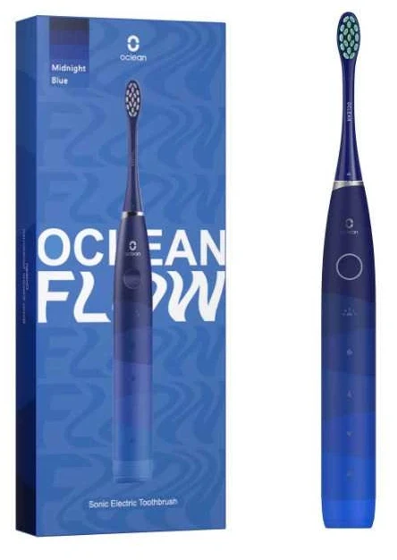 Elektrinis dantų šepetėlis Oclean Flow, mėlynas