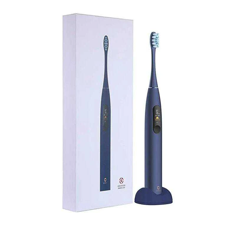 Elektrinis dantų šepetėlis Oclean X Pro, mėlynas (Navy Blue)