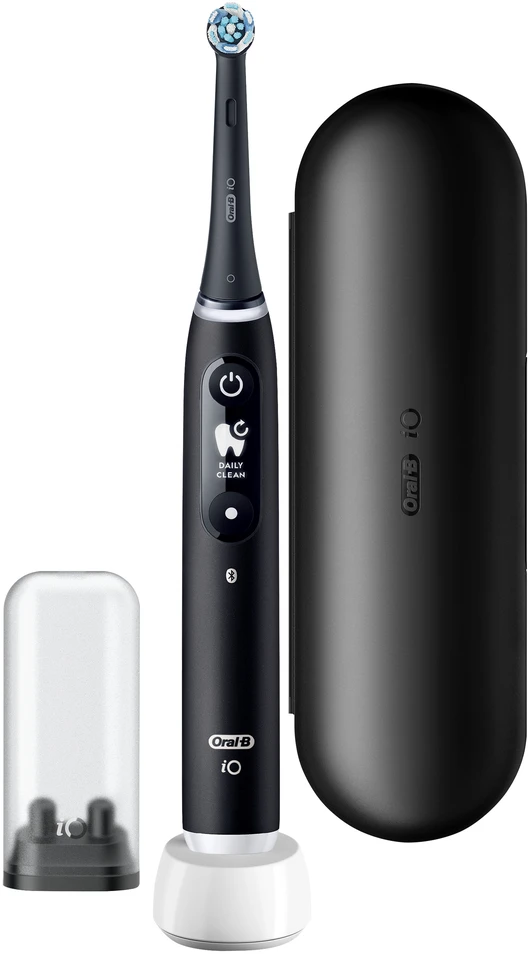 Elektrinis dantų šepetėlis Oral-B iOM6.1B6.3DK iO6, juoda sp.