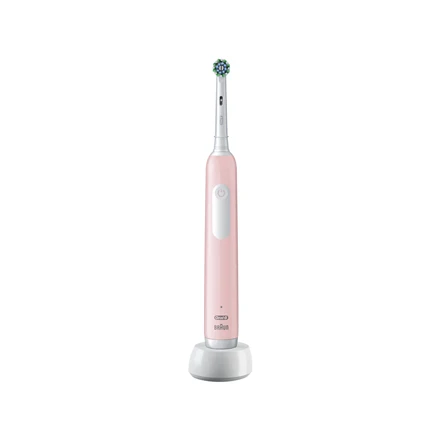 Oral-B Braun D305.513.3 Pro Series 1 Elektrinis Dantų Šepetėlis Rožinė Cross Action