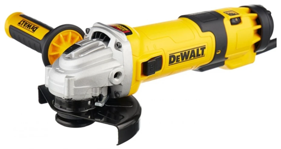 Elektrinis kampinis šlifuoklis Dewalt DWE4257-QS, su šepetėliais, 1500 W
