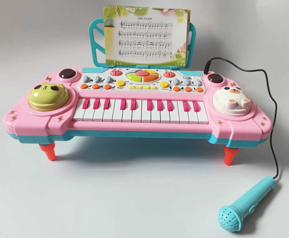 Nežinomas Elektrinis pianinas su mikrofonu Music Piano 8828