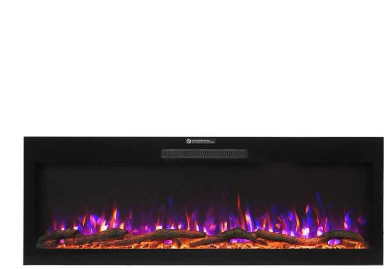 Flammifera Miesto lauko elektrinis židinys BEF-42WM03 Juodas