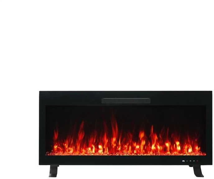 Flammifera Miesto lauko elektrinis židinys BEF-42WM03 Juodas