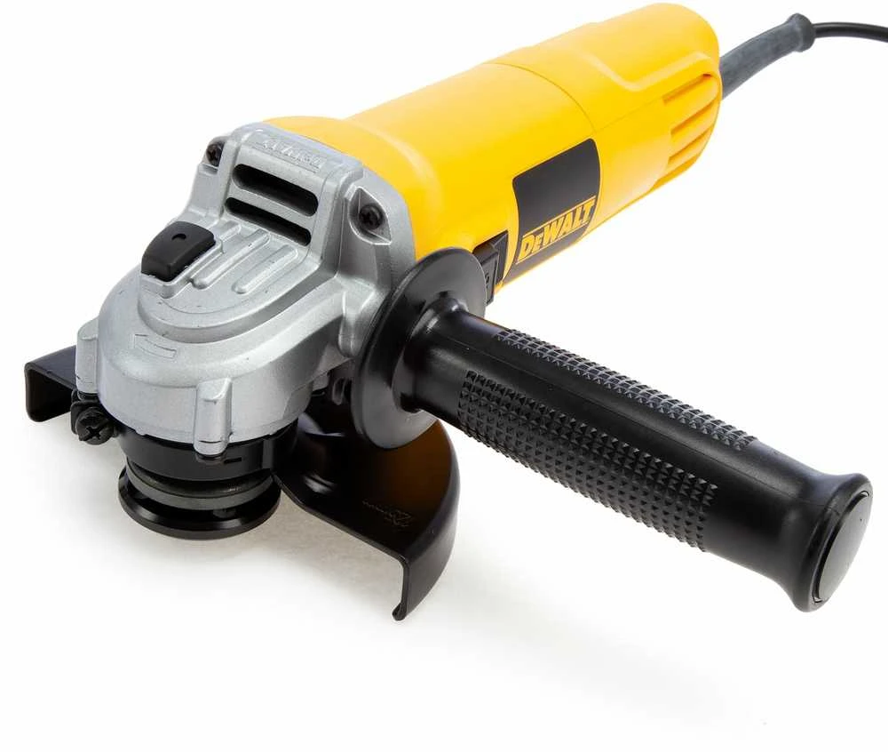Elektrinis kampinis šlifuoklis Dewalt DWE4117-QS DWE4117-QS, su šepetėliais, 950 W