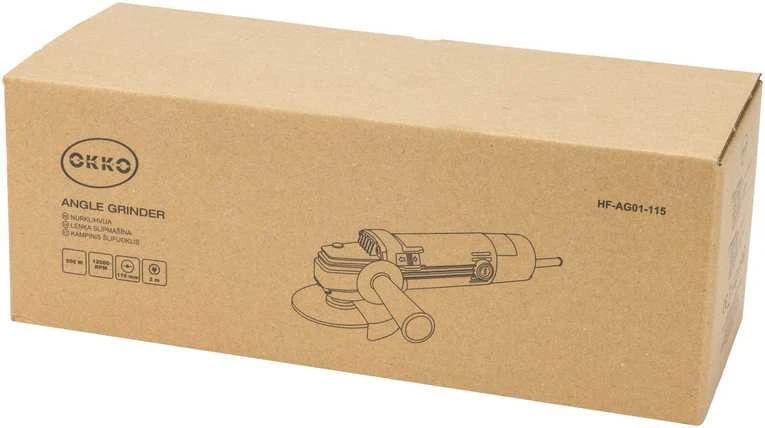Okko Šlifuoklis Monroe ANGLE GRINDER HF-AG01-115 500W 115MM