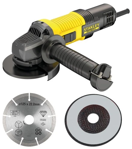 Kampinis šlifuoklis Stanley FMEG220-QS 850 W; 125 mm