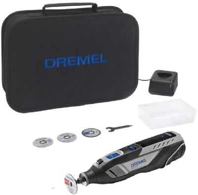 Daugiafunkcis įrankis Dremel 8250-5/65 Platinum, su 5 antgaliais ir 65 priedais
