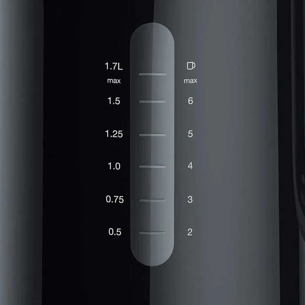 BRAUN Breakfast Virdulys WK 1100 BK, Juodas