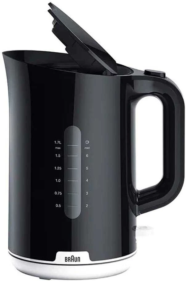 BRAUN Breakfast Virdulys WK 1100 BK, Juodas