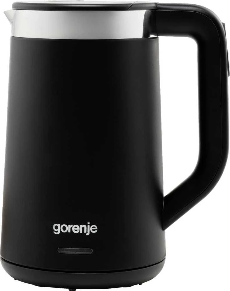 Gorenje | Virdulys | K17TRDW | Electric | 2200 W | 1.7 L | Plastic/Metal | 360° rotational base | Juodas