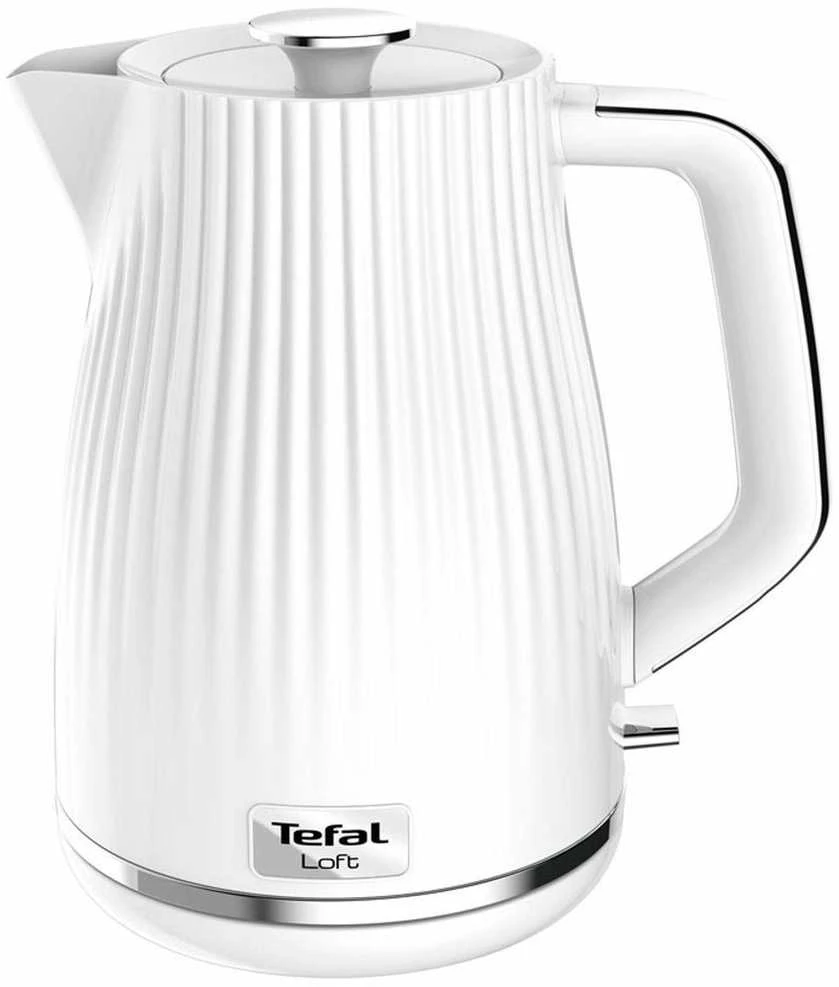 Elektrinis virdulys Tefal Loft White KO2510, 2400 W, 1.7l, baltos spalvos