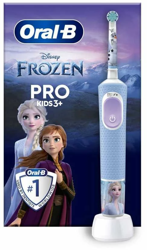 Braun D103.413.2K Vitality PRO Kids Elektrinis Dantų Šepetėlis 3+ Frozen