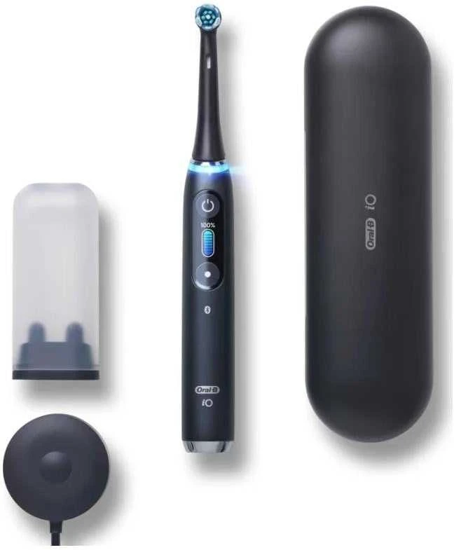 ORAL-B iO Series 9 Elektrinis dantų šepetėlis, juodos spalvos