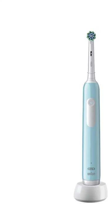 Elektrinis dantų šepetėlis Oral-B Pro 1 Caribbean Blue Cross Action