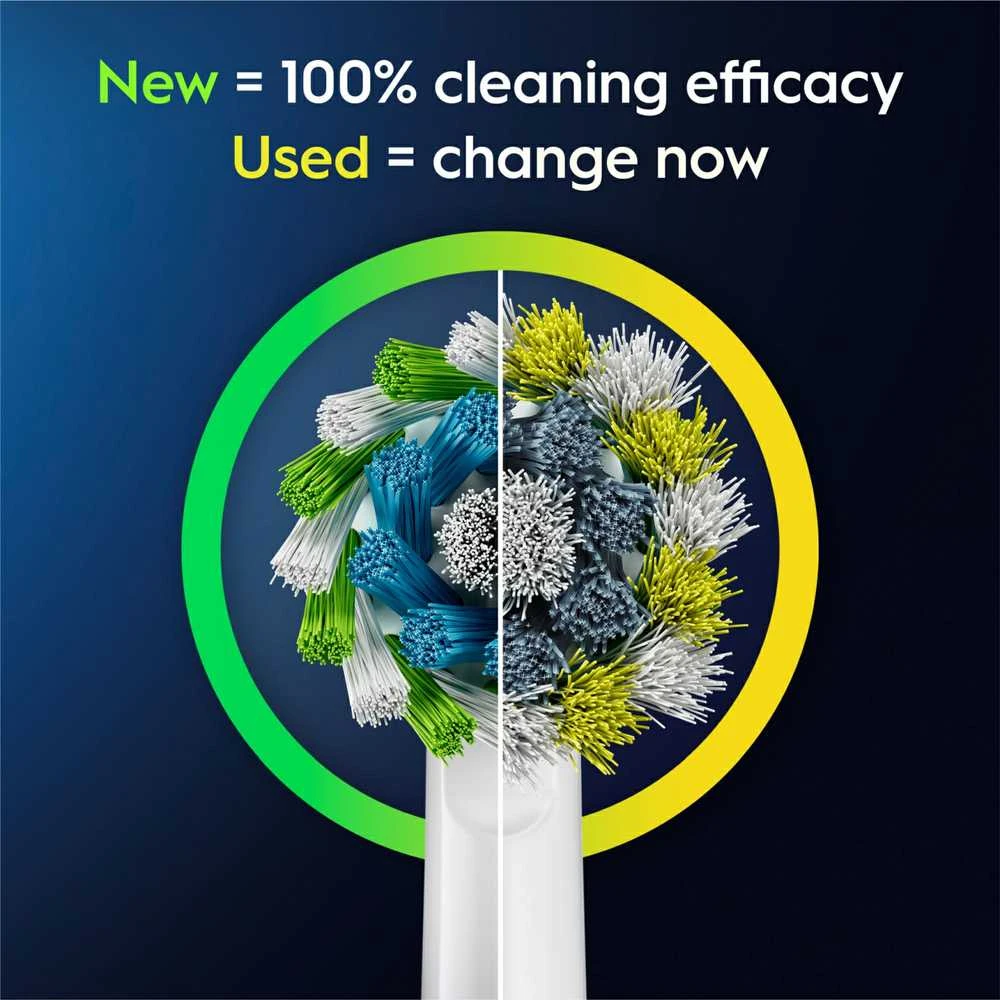 Elektrinis dantų šepetėlis Oral-B Pro 1 Caribbean Blue Cross Action