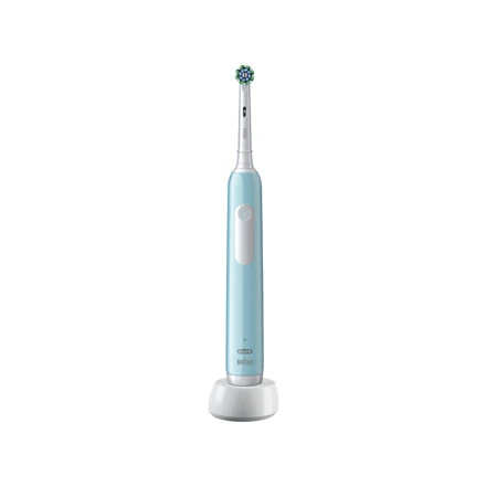 Elektrinis dantų šepetėlis Oral-B Pro 1 Caribbean Blue Cross Action