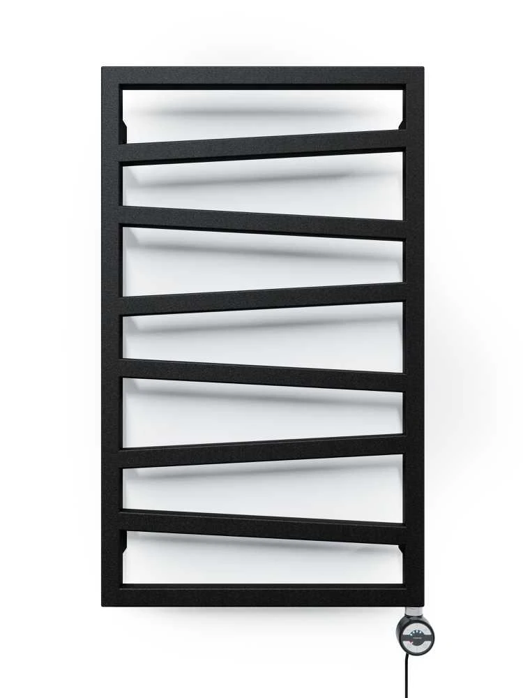 Elektrinis rankšluosčių džiovintuvas Terma ZigZag, metalinė juoda sp., 50 cm x 83.5 cm, 300 W