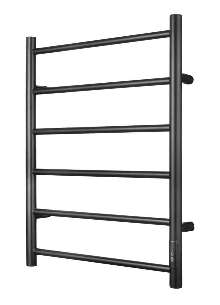Elektrinis rankšluosčių džiovintuvas Thema Lux BK109W-6T, juoda sp., 54 cm x 71.5 cm, 80 W