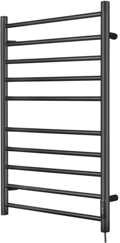 Elektrinis rankšluosčių džiovintuvas Thema Lux BK-109W-10T, juoda sp., 53 cm x 87 cm, 135 W