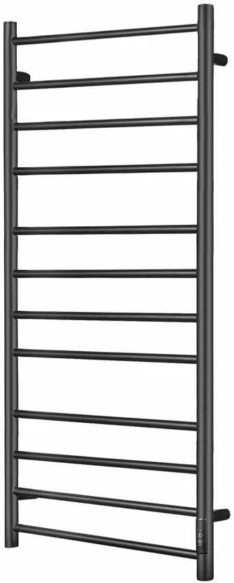 Elektrinis rankšluosčių džiovintuvas Thema Lux BK-109W-12T, juoda sp., 53 cm x 116.5 cm, 165 W