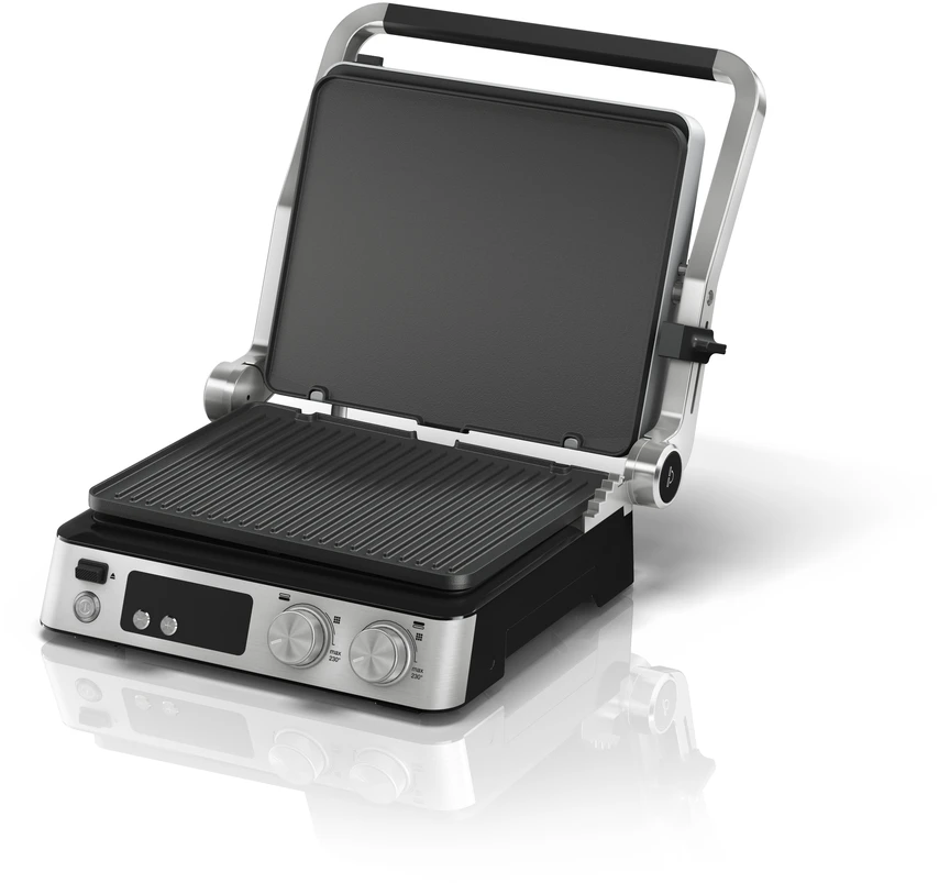 BRAUN MultiGrill 7 Contact grilis CG 7044, grotelės, keptuvės ir vaflinės lėkštės