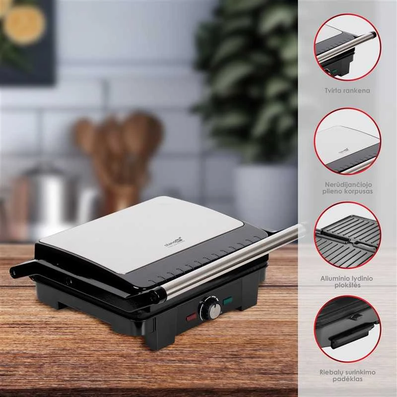Elektrinis grilius Standart ELECTRIC GRILL ZM-902B STANDART
