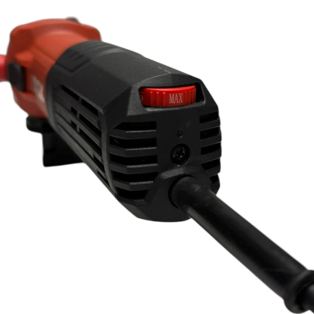 Elektrinis kampinis šlifuoklis reguliuojamomis apsukomis 125mm, 1400W, KAG1400-125E, DCK