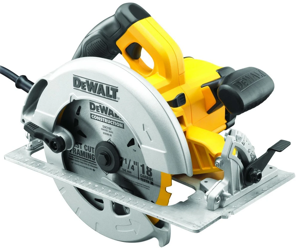 Elektrinis diskinis pjūklas Dewalt DWE575K, 1600 W, 190 mm