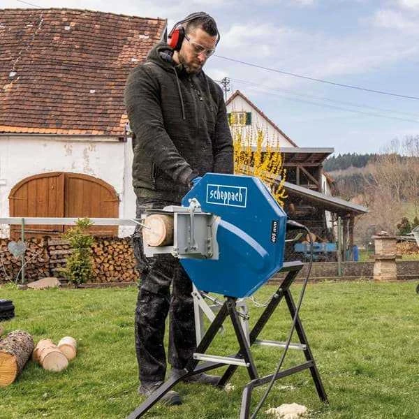 Diskinės malkų pjovimo staklės HS410, 405 mm, 2,2kW 230 V, Scheppach