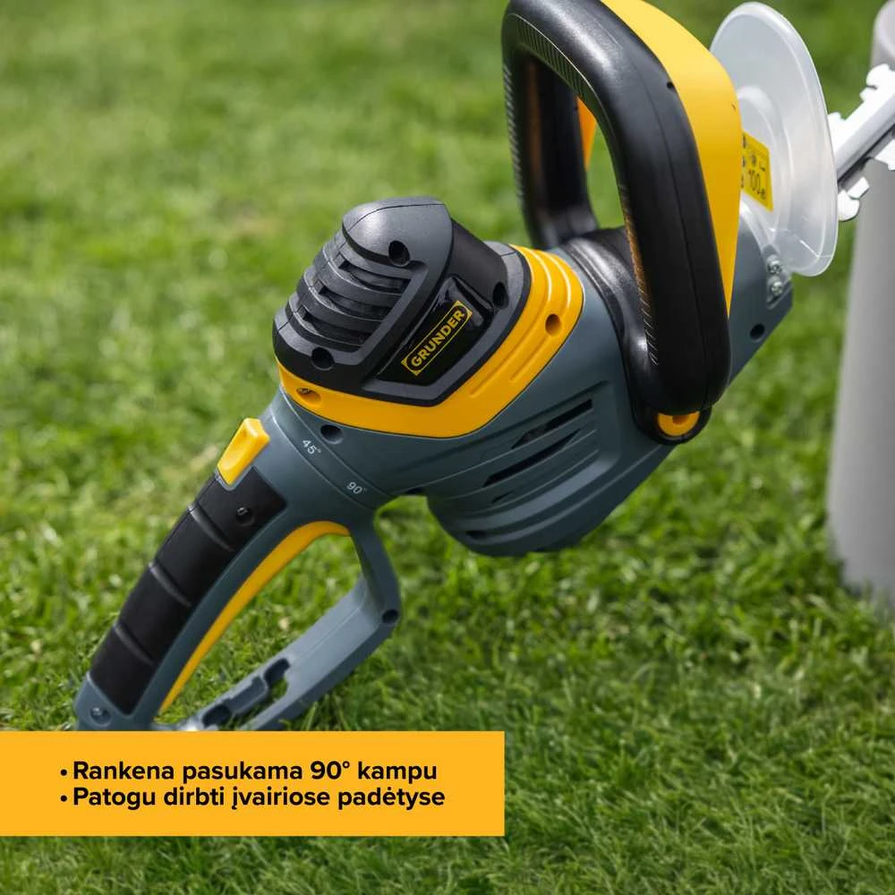 Elektrinės gyvatvorių žirklės Grunder CYHT08B-550