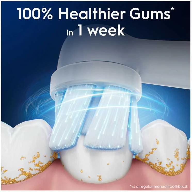 Dantų šepetėlio galvutės Braun Oral-B iO Gentle Care 4 vnt. balta
