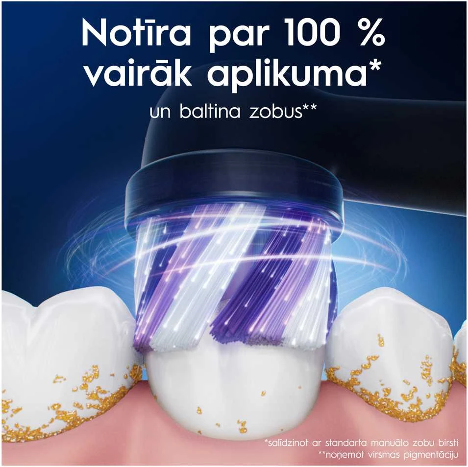Dantų šepetėlio galvutė Oral-B iO Whitening, balta, 4 vnt.