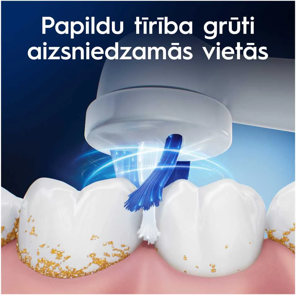 Dantų šepetėlio galvutė Oral-B iO Specialized, balta, 2 vnt.