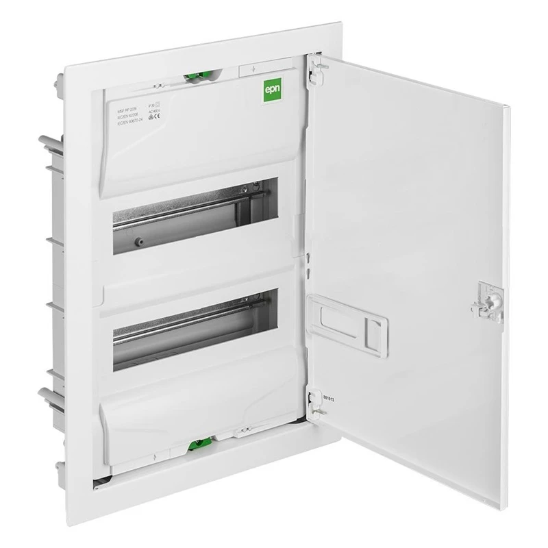 SKIRSTIKLIS PO TINKU 24-MODULINIS MSF-2X12/PT/W/EPN Elektro-Plast