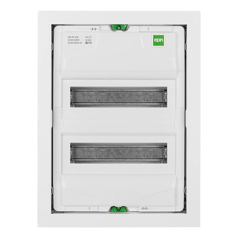 SKIRSTIKLIS PO TINKU 24-MODULINIS MSF-2X12/PT/W/EPN Elektro-Plast