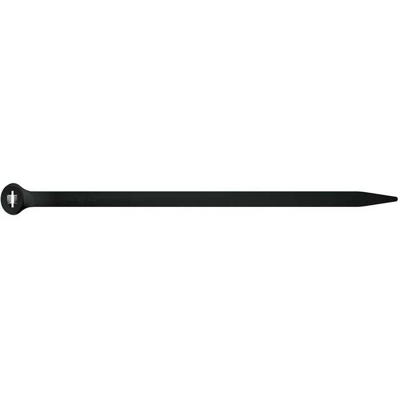 Elematic Tvirtinimo dirželiai 2-LOCK, 4.5x360mm, juodi, 100vnt
