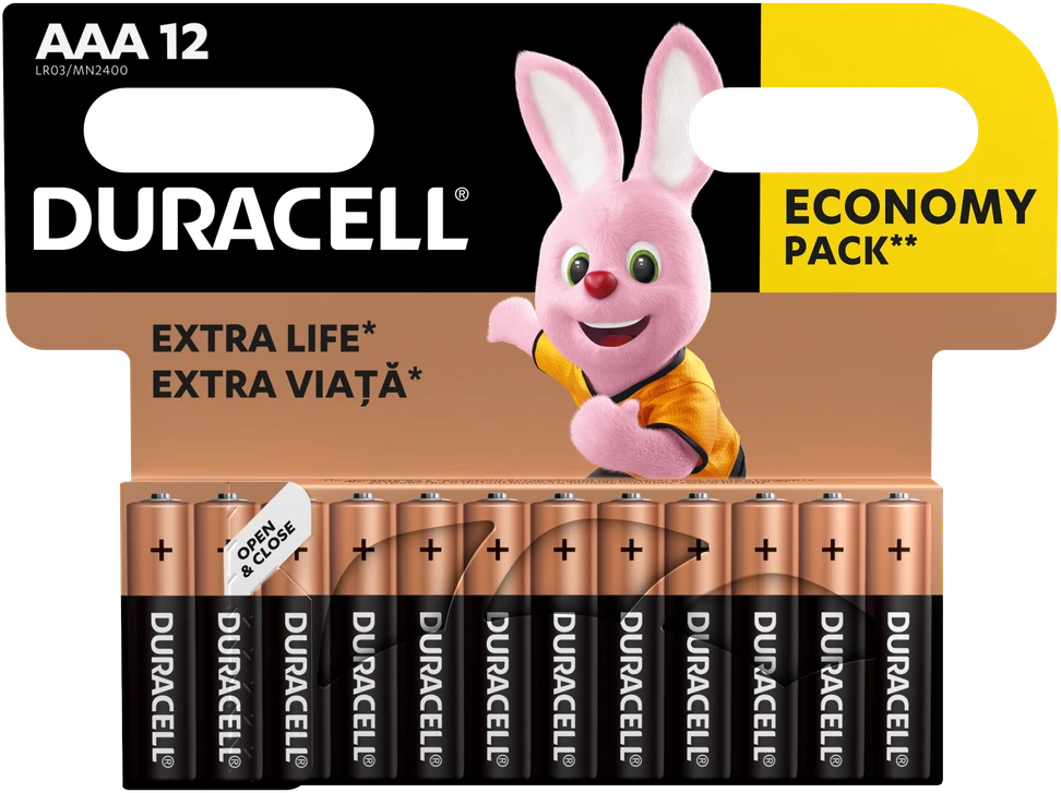 Duracell 5000394203389 buitinė baterija Vienkartinė baterija AAA Šarminis