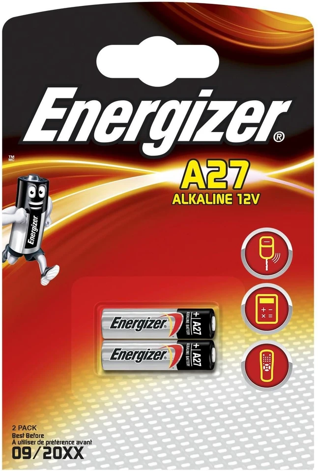 Elementai Energizer EN27B2, A27/L828, 12 V