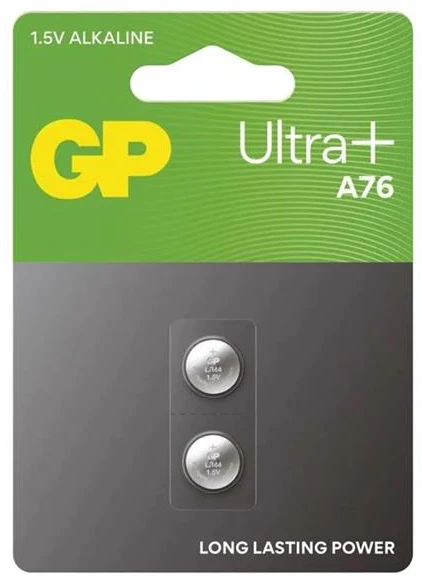 Elementai GP ALKALINE A76. LR44. 2 vnt.